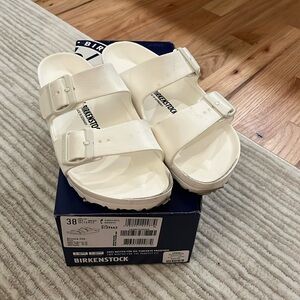 Birkenstock Women’s Arizona EVA Sandal in White